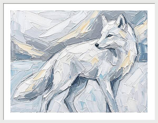 Arctic Fox In Soft Hues