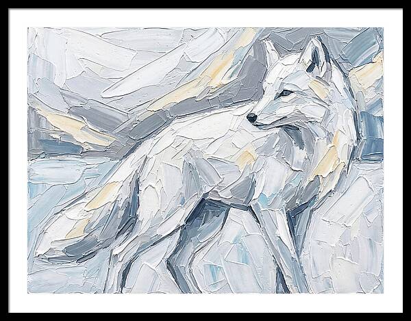 Arctic Fox In Soft Hues