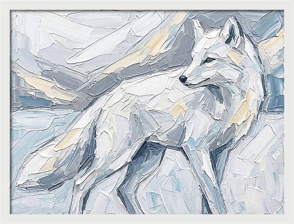 Arctic Fox In Soft Hues