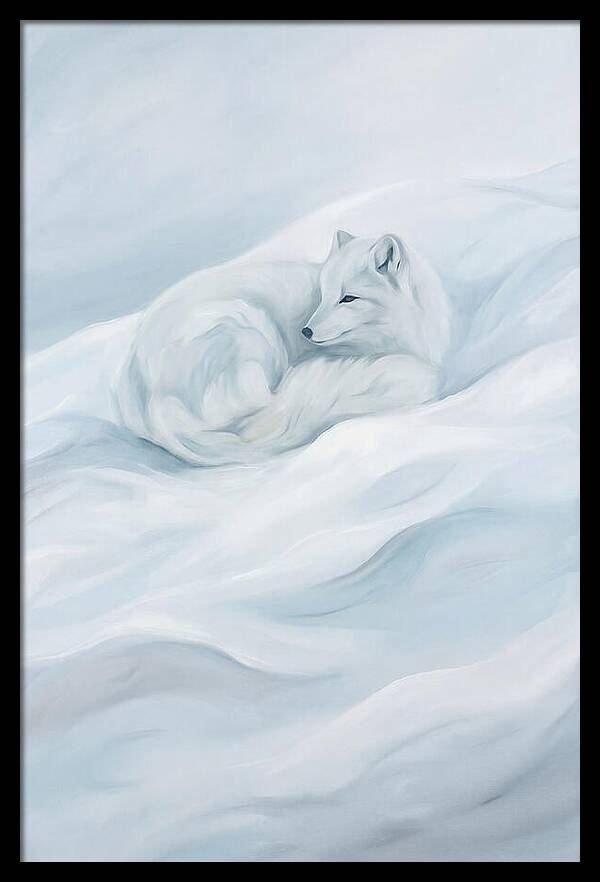 Arctic Fox In Winter Serenity