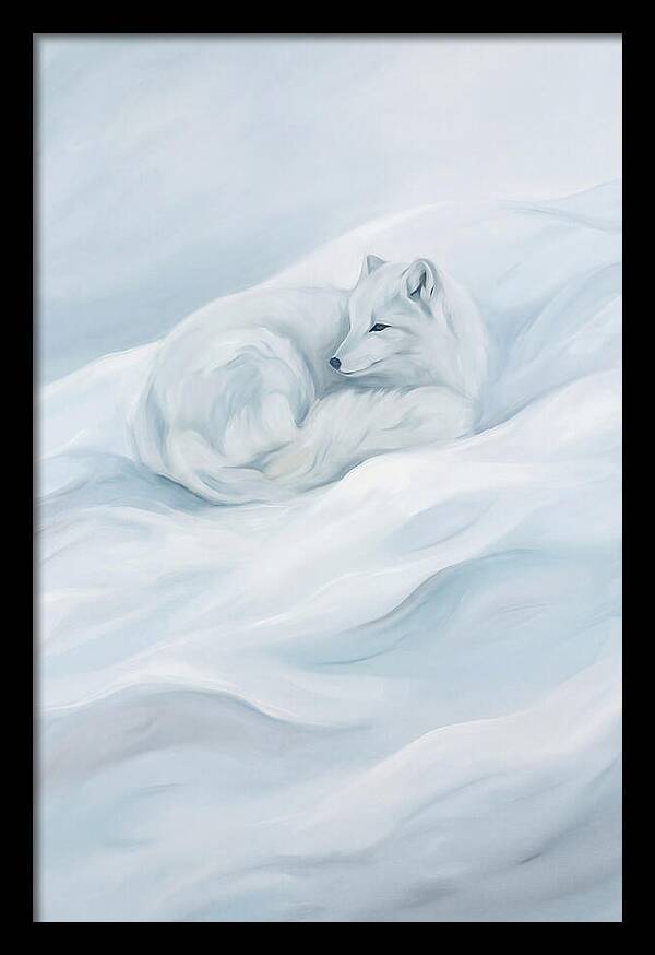 Arctic Fox In Winter Serenity