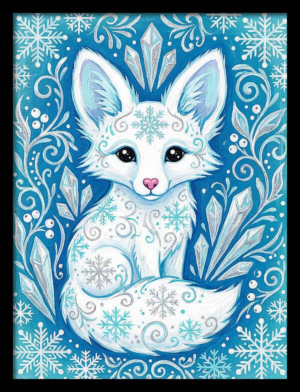 Arctic Fox Whimsy