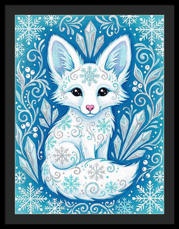 Arctic Fox Whimsy