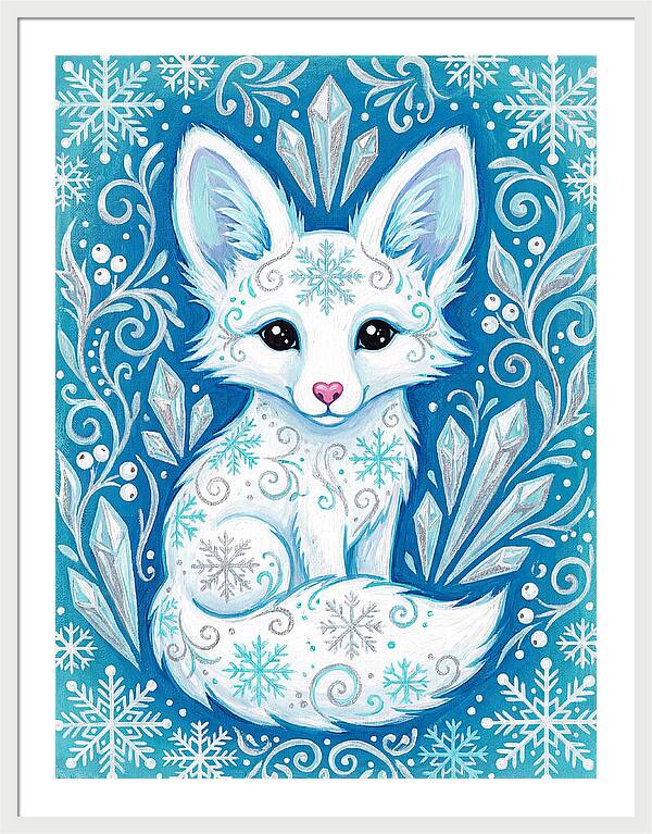 Arctic Fox Whimsy