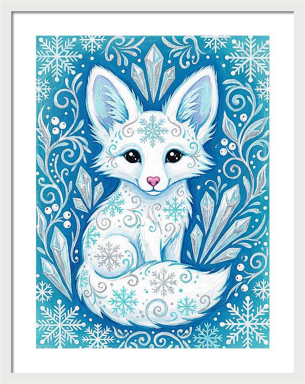 Arctic Fox Whimsy