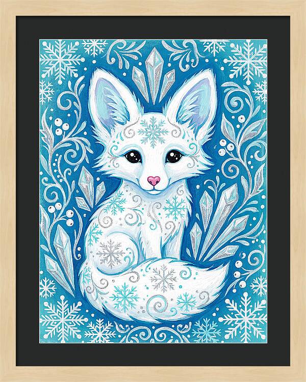 Arctic Fox Whimsy