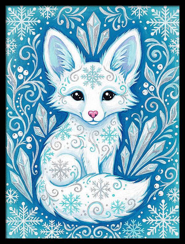 Arctic Fox Whimsy