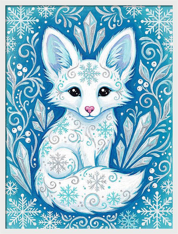 Arctic Fox Whimsy