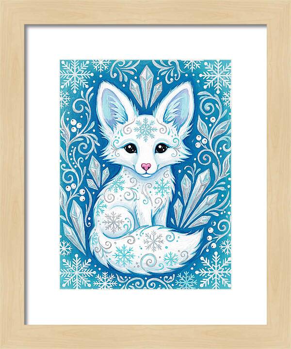 Arctic Fox Whimsy