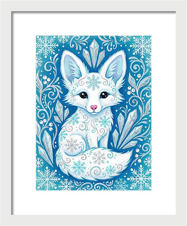 Arctic Fox Whimsy