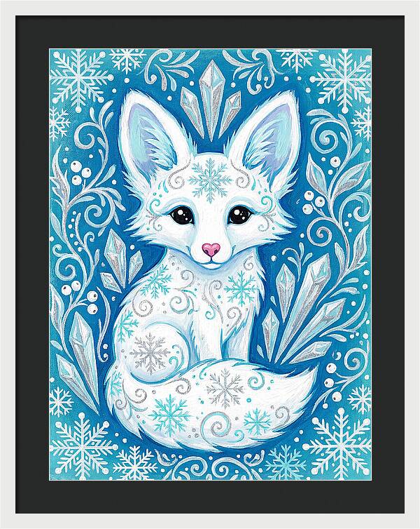 Arctic Fox Whimsy