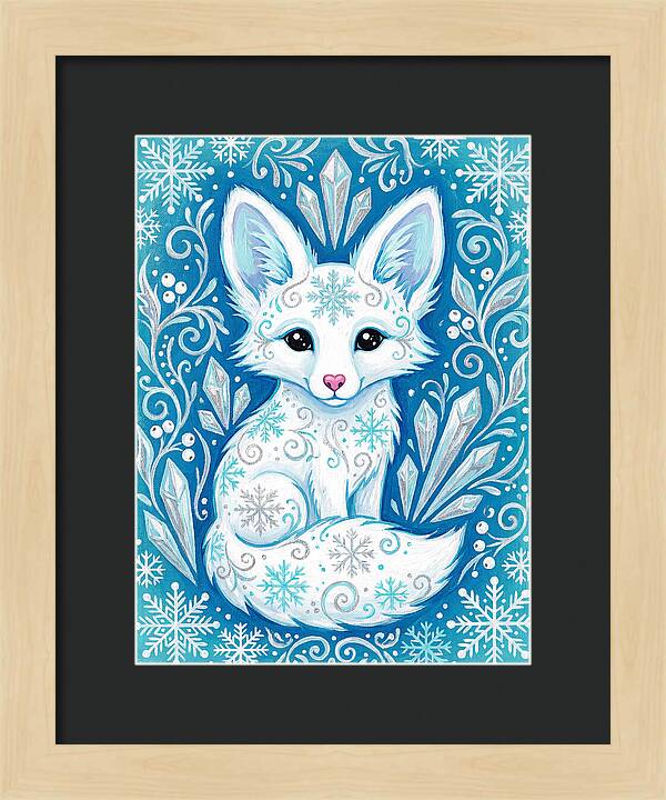 Arctic Fox Whimsy