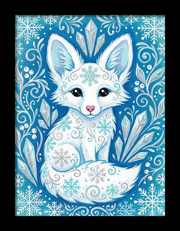 Arctic Fox Whimsy
