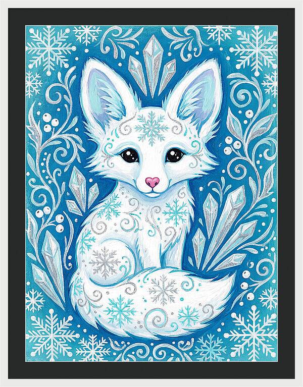 Arctic Fox Whimsy