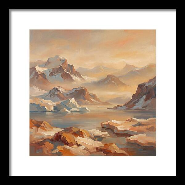 Arctic Serenity At Dusk