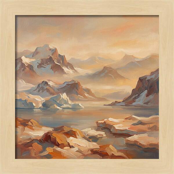 Arctic Serenity At Dusk