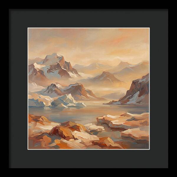 Arctic Serenity At Dusk