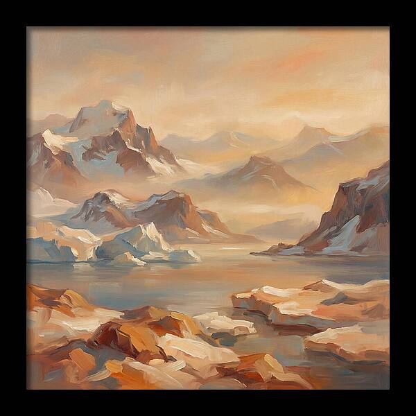 Arctic Serenity At Dusk