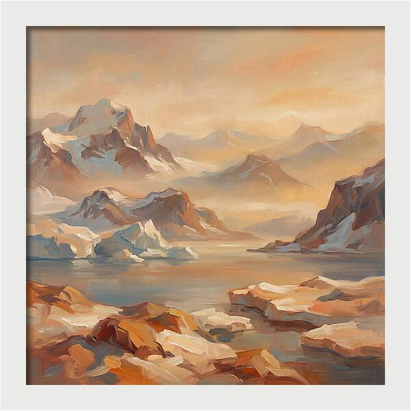 Arctic Serenity At Dusk