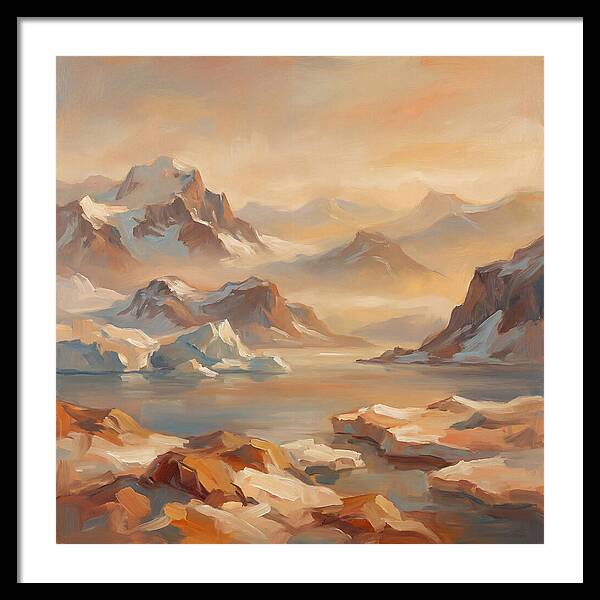 Arctic Serenity At Dusk