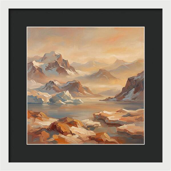 Arctic Serenity At Dusk