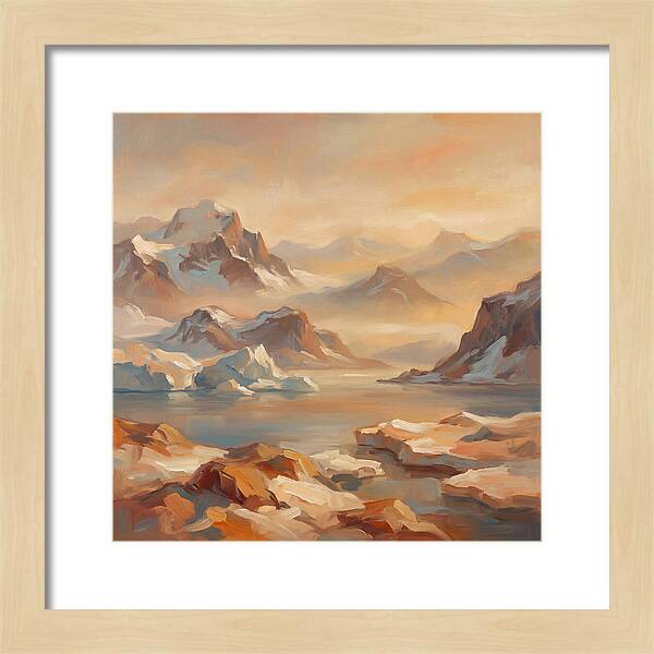 Arctic Serenity At Dusk