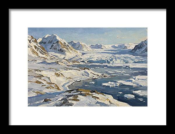 Arctic Serenity In Oil