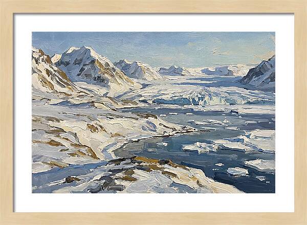 Arctic Serenity In Oil