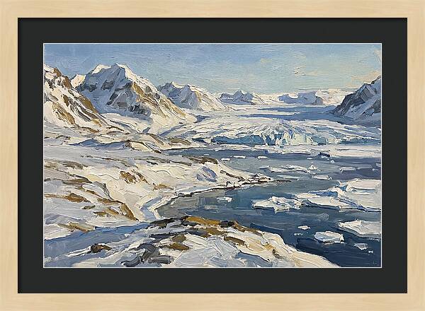 Arctic Serenity In Oil