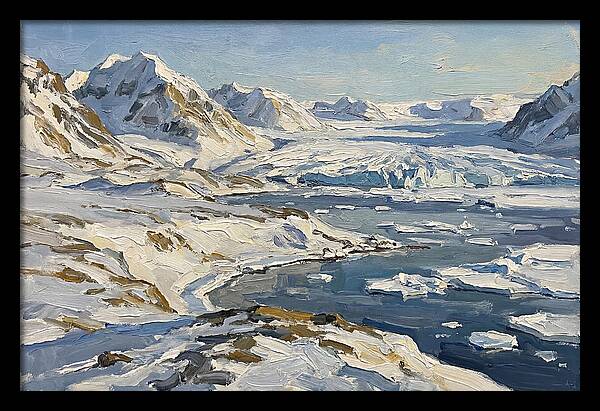Arctic Serenity In Oil