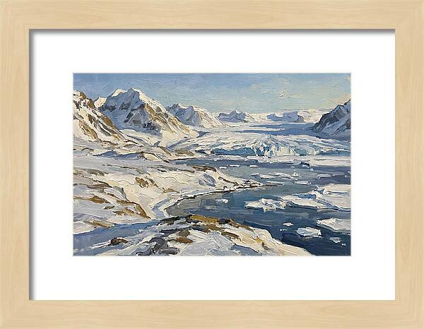 Arctic Serenity In Oil