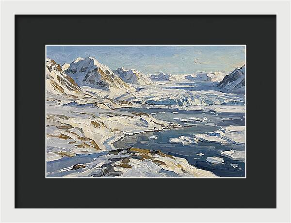 Arctic Serenity In Oil