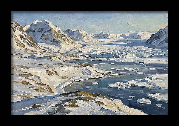 Arctic Serenity In Oil