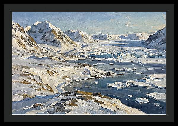 Arctic Serenity In Oil
