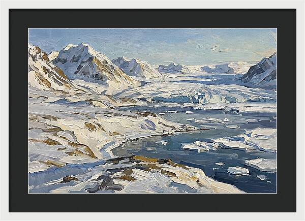 Arctic Serenity In Oil