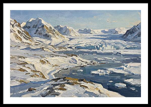 Arctic Serenity In Oil