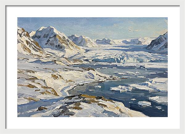Arctic Serenity In Oil