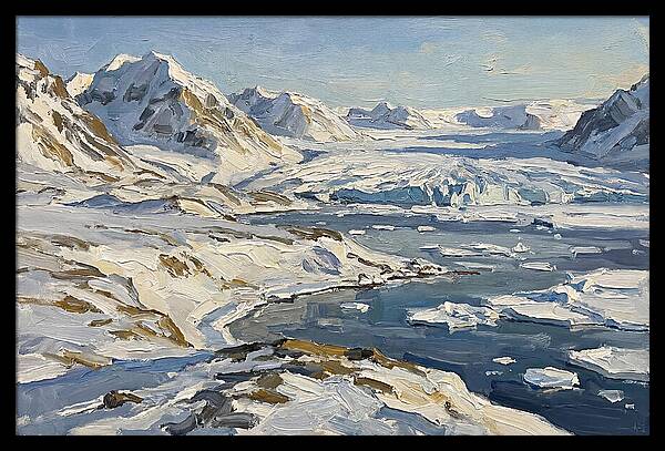 Arctic Serenity In Oil