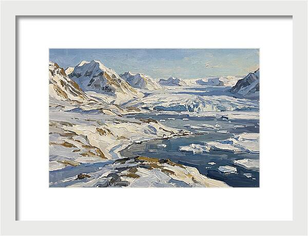 Arctic Serenity In Oil