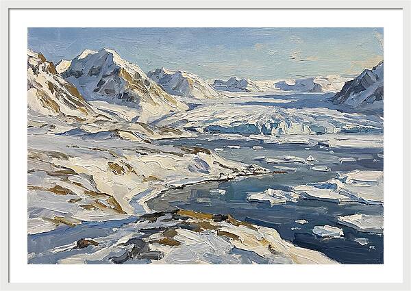Arctic Serenity In Oil