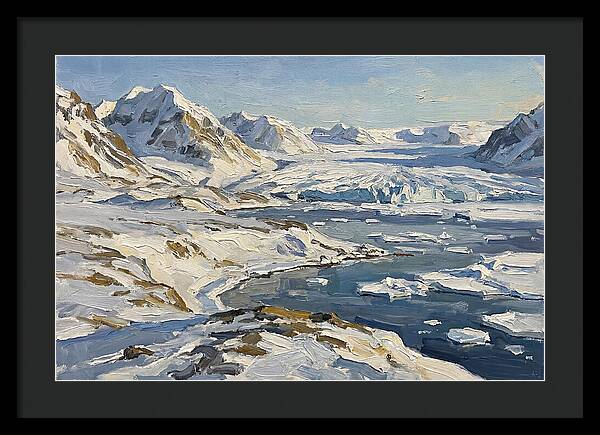 Arctic Serenity In Oil