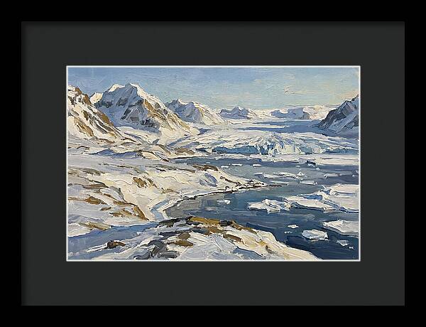 Arctic Serenity In Oil