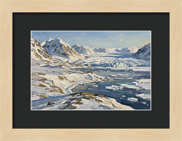 Arctic Serenity In Oil