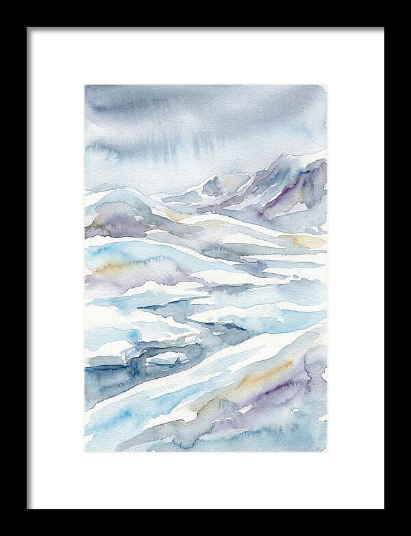 Arctic Serenity In Watercolor