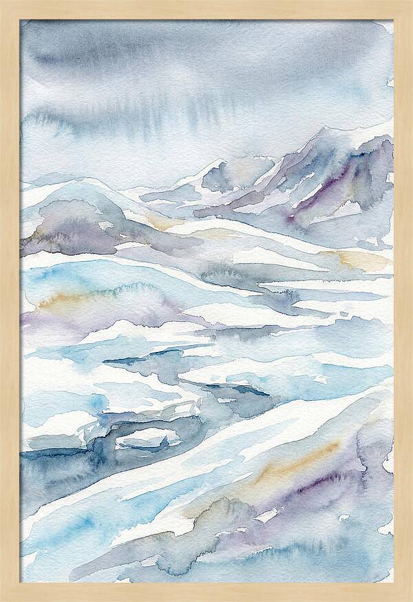 Arctic Serenity In Watercolor