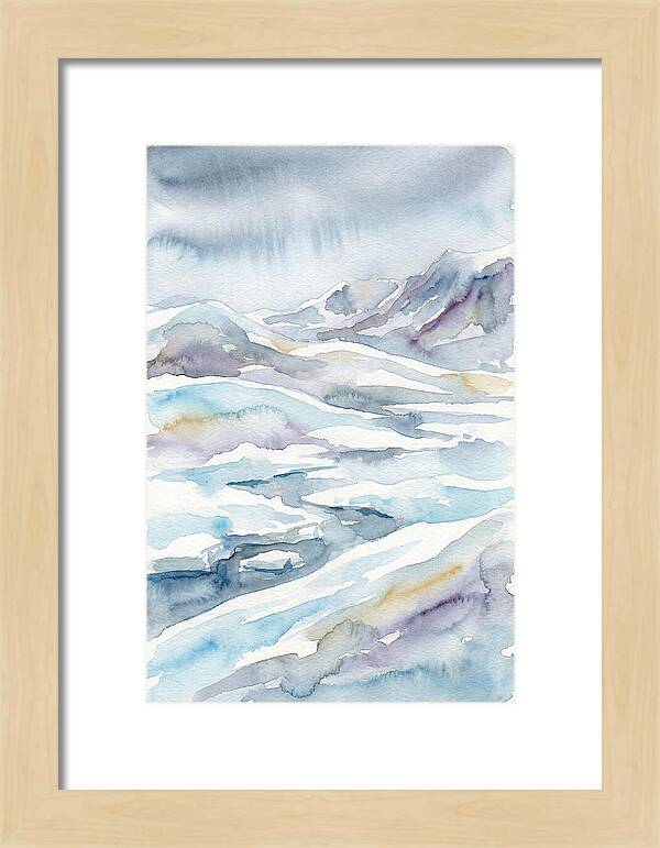 Arctic Serenity In Watercolor