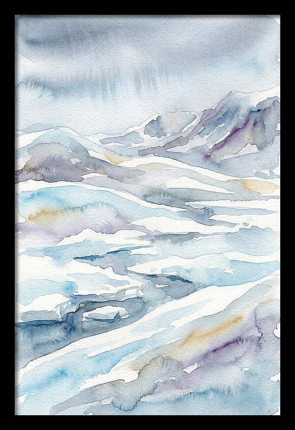 Arctic Serenity In Watercolor