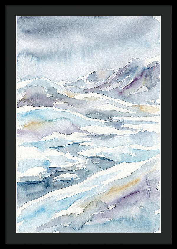Arctic Serenity In Watercolor