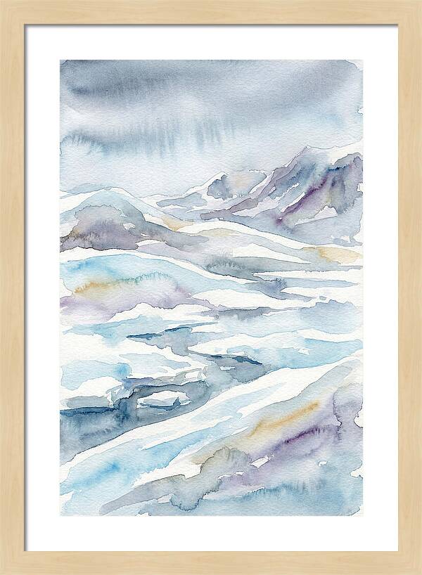 Arctic Serenity In Watercolor