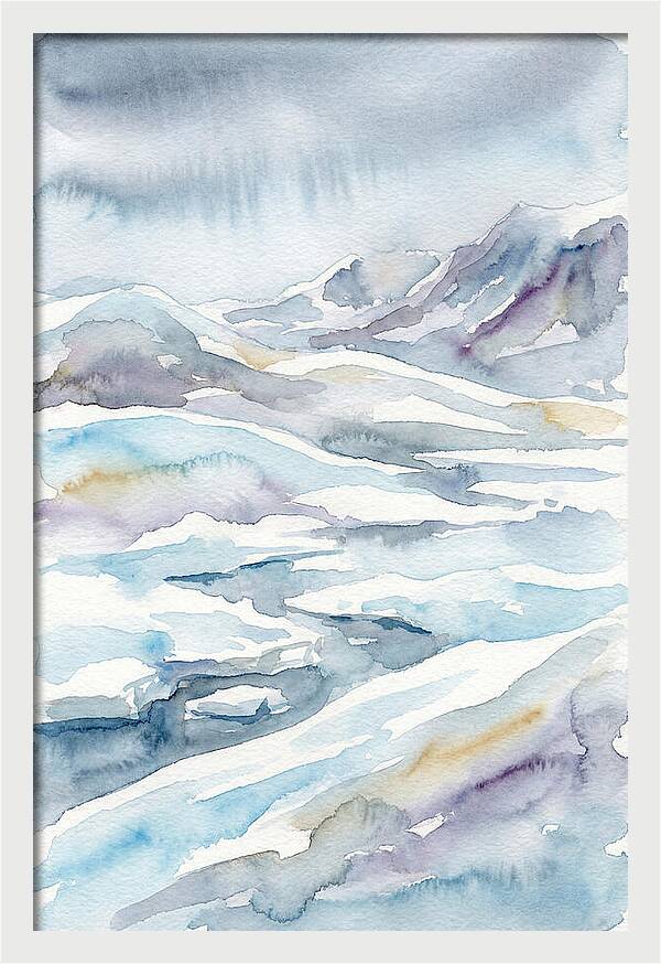 Arctic Serenity In Watercolor